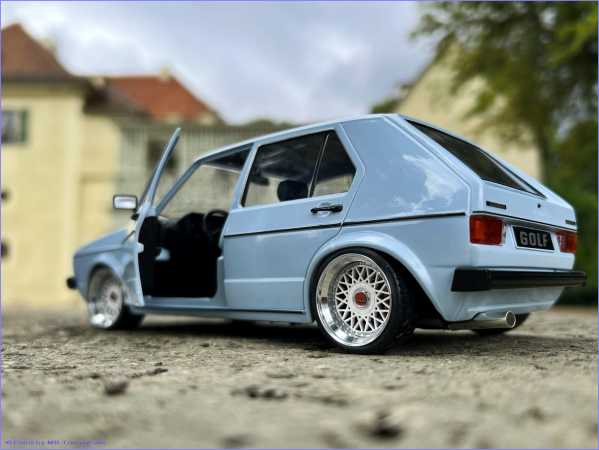 1:18 VW Golf 1 CL "Lightblue" 1983 MBTC TUNING inkl. OVP